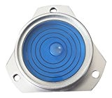 Niveau à Bulle d’Air Circulaire Bulls Eye Boîtier Métallique Vertical (Liquide Bleu) - Rond Niveau de Surface Outil Horloge Passion ...