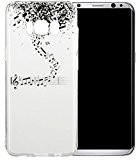 Nnopbeclik [Coque Samsung Galaxy S8 Plus Dessin] "Mignonne Motif" Imprimé Style Soft/Doux Silicone antichoc Transparente Case Backcover Housse pour Samsung ...