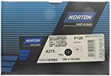 Norton 63642557954 disques abrasifs P120 150 mm-Boîte de 100