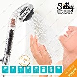 [Nouveau 2017] Silley® Power Eco Shower Original ★ Pommeau de douche avec Billes pour capturer les électrons - 7 JETS ...