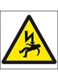 Nouvelle-Calédonie Signes 14221 F Panneau Danger de Mort Symbole, 200 mm x 200 mm, en plastique rigide