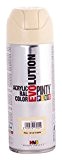 Novasol Spray C114BA5 Pinty Plus Evolution Lot de 6 Aérosols Peinture Acrylique Brillant Crème Ral 1014 400 ml