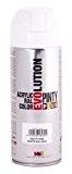 Novasol Spray C910MA5 Pinty Plus Evolution Lot de 6 Aérosols Peinture Acrylique Mat/Blanc Pur Mat Ral 9010 400 ml