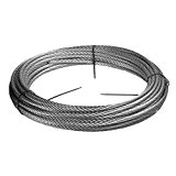 Ø 8 mm fil inox Rope 316 Câble acier inox 6.30Kg 25M Inox V4A Qualité contact alimentaire