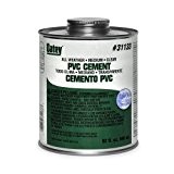 Oatey 31133 PVC All Weather Cement, Clear, 32-Ounce by Oatey