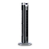 oneConcept Hightower 2G Ventilateur colonne sur pied 50W (fonction oscillation à 45° activable, format tour et écran LED, télécommande incluse) ...