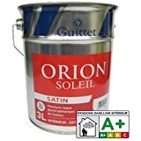 ORION SOLEIL SATIN - Peinture - Laque glycéro Blanc - Satiné 3.00Litre