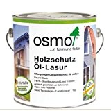 Osmo Lasure à l'huile Protection pour le bois 702 mélèze 2,5 l