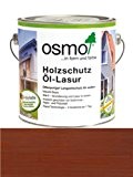 Osmo Protection pour le bois lasure huile 2,5 l Acajou