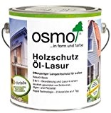 OSMO traitement protecteur pour le bois lasure huile 2,5 l chêne clair 732