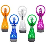 Outdoortips Summer Mini Handheld Spray Fan With Bottle Water Mist by outdoortips