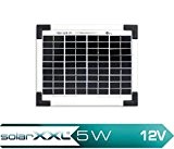 Panneau solaire monocristallin 5 w/panneau solaire sur camping-car camping photovoltaïque solarXXL ...