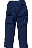 Panoply - Pantalon de travail mach2 en polyester coton M2PAN - Couleur : Bleu Marine / Bleu Roi - Taille ...