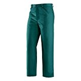 Pantalon De Travail "Lavoroinsicurezza" 100% Coton 260 g/mq - Vert, 42