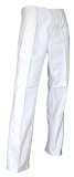 Pantalon De Travail Peintre En Bâtiment 100% Coton Blanc Coloris - Couleur : Blanc - Taille : 36