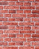 Papier peint design vintage rustique EDEM 583-24 aspect mur de briques | bricks | brix rouge brique rouge rouge-terre