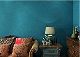 Papier peint peinture murale Couleur unie bleu clair papier peint soie bleu foncé fond d’écran clair salon chambre murs remplis ...