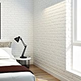 Papier peint peinture murale Fond 3D murs de briques blanches salon chambre à coucher en brique papier peint motif de ...