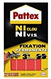 Pattex - 687066 - Adhésifs 10 Pastilles Fixation 20mm x 40 mm