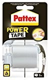 Pattex Power Tape adhère 1658221 Ruban adhésif, 5 m, Lot de 12, blanc