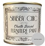 Peinture à meuble à base de chaux idéale pour créer un style Shabby Chic Gris d'hiver 250 ml