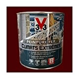 Peinture Fer Climats Extrêmes V33 (brillant - rouge basique - 0,5l)
