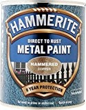 Peinture Hammerite de métal martelé cuivre 750ml