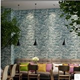 PENGFEI Stéréo 3D plat mur mur salon mur de papier et papier étanche auto-adhésif carrelage mural , publiée gris naturel ...