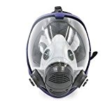 Pièce pleine Super visionnage Masque à gaz Chimique Bio Masque Vapor Cartouche filtre respiratoire Masque de protection