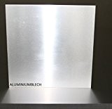 Plaque Alu 4 mm x 100 mm x 500 mm Tôle d'aluminium plateau aluminium tableau de stahlog