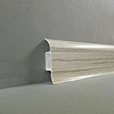 Plinthe AUS PVC/en plastique avec câble conduit