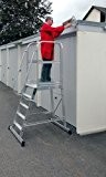 Podium d'aluminium de escalier fahrbar 4 niveaux – 303104