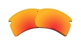Polarized Lenses Replacement for Oakley FLAK 2.0 XL Sunglasses Red Mirror Coatings by BVANQ