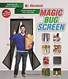 Porte magnétique écran : garder Mosquito/Fly/Bugs Out. pour une porte de 91,4 x 203,2 cm. cousu en Velcro autour de l'ensemble du cadre. ...