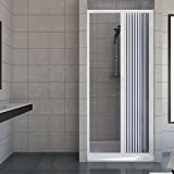 Porte paroi de douche en Plastique PVC mod. Vergine 70 cm avec ouverture latér