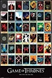 Poster "Game of Thrones" Liste des épisodes (61cm x 91,5cm)