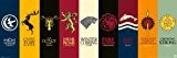 Poster Game of Thrones Sigils (Blasons) (91,5cm x 30cm)
