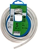 Profiplast PRP513011 Couronne de câble 5 m ho5vvf 3 g 1,5 mm Blanc