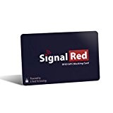 Protecteur de cartes de crédit – 1 carte anti-RFID pour bloquer tous les signaux RFID / NFC des cartes de ...
