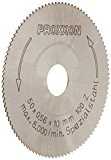 Proxxon 28020 - Lame de scie faite d’un alliage spécial d’acier - Ø 50 mm (forage 10 mm)