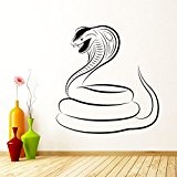 Python Serpent Sticker Art Wall Sticker Decal disponible en 5 dimensions et 25 couleurs Très Grand Blanc