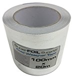 Qualité supérieure ruban d'aluminium 100 mm par 20 m pour SuperFOIL Isolation Multifoil