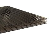 Quinn plastics bronze 16 x 16 mm épaisseur :  1200 x 3000 mm épaisseur