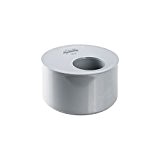 Raccord PVC gris excentré réduit - Mâle / femelle Ø 100 - 40 mm - Nicoll