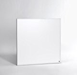 Radiateur infrarouge chauffage Panneau en aluminium en blanc, avec cadre vcir-350watt 60 x 60 pour montage mural ou plafond