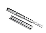 Rails d'extension coulissants pour tiroir Acier Extension complète, 1 Pair - 450mm