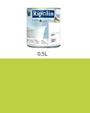 Ripolin - Peinture Esprit Déco Cuisine & Bain satin (Murs de cuisine et salle de bain) 0,5L Vert plexi