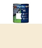 Ripolin - Peinture Protection Extrême Sol Satin (bois, ciment, carrelage, tomette) 0.5 Litre Blanc cassé