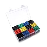 Rongyes 550tlg;Gaine thermorétractable; Assortiment 2 : 1; Gaines thermorétractables Lot Heat Shrink tube; les gaines thermorétractables colorés en boîte; Wire Wrap ...