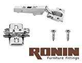 Ronin Furniture Fittings® Blum Clip Top charnière 110 ° Set Butée d'angle 70t3550. TL sans ressort pour Blum Tip de on ...